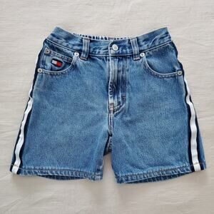 Vintage Tommy Hilfiger Jean Shorts kids 6 *relaxed elastic